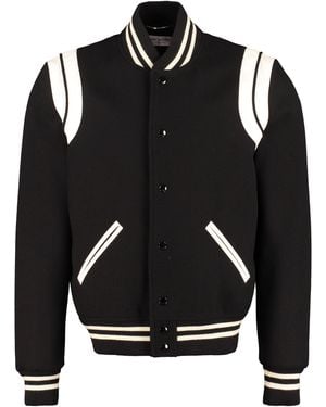 Saint Laurent Teddy Jacket - Black