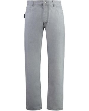 Bottega Veneta Jeans straight leg a 5 tasche - Grigio
