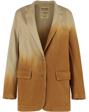 Uma Wang Single-Breasted Blazer Jane - Natural