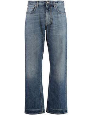 Valentino Garavani 5-Pocket Straight-Leg Jeans - Blue