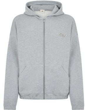 Autry Zip Hoodie - Grey