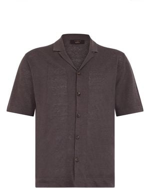 Slowear Shirt With Short Sleeves - Gray