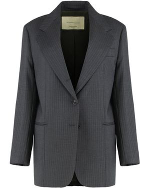 Weekend by Maxmara Blazer in tela di lana - Nero