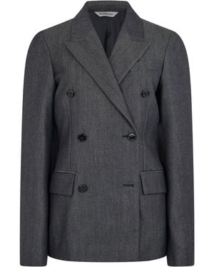 Balenciaga Double-Breasted Jacket - Black