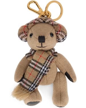 Burberry Charm For Teddy Bag - Multicolor