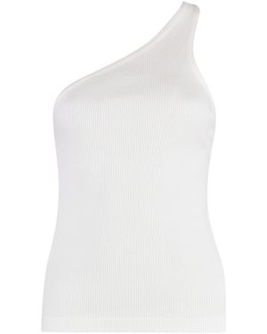 Agolde Verica One-Shoulder Top - White