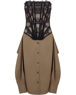 GIUSEPPE DI MORABITO Mini Dress - Natural