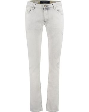 handpicked Orvieto Slim Fit Jeans - Grey