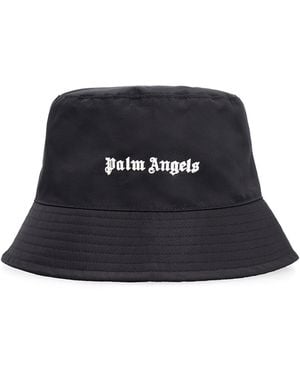 Palm Angels Bucket Hat - Blue