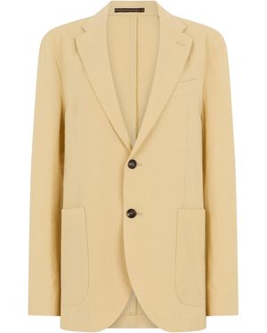 Slowear Cotton Blazer - Natural