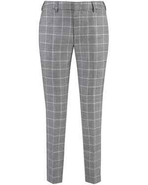 PT01 New York Virgin Wool Tailored Trousers - Grey