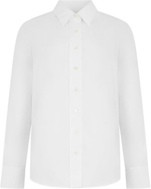 Givenchy Camicia a maniche lunghe in cotone - Bianco