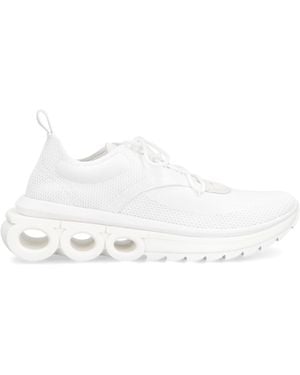 Ferragamo Running Sneaker - White