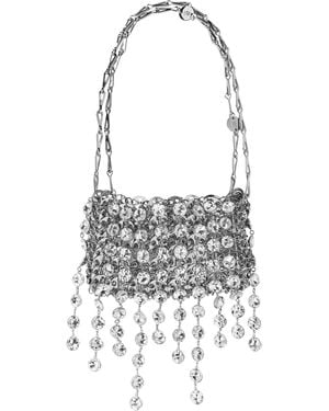 Rabanne Shoulder Bag 1969 Nano - White