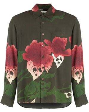 Our Legacy Camicia Stampata Above - Green
