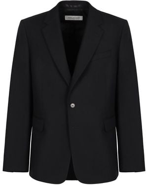 Dries Van Noten Blain's Single-Breasted Jacket - Black
