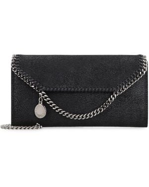 Stella McCartney Wallet On Chain Falabella - Black