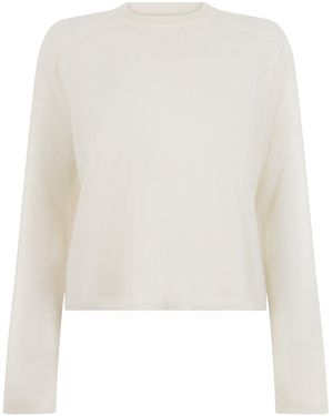 Lisa Yang Crew Neck Sweater - White
