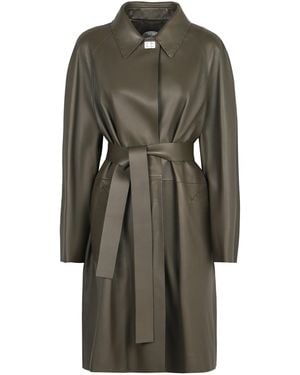 Fendi Leather Jacket - Gray