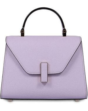 Valextra Iside Micro Handbag - Purple