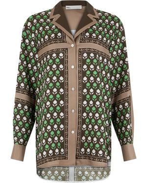 Tory Burch Silk Shirt - Multicolour