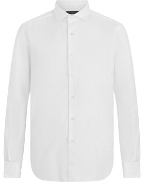 Slowear Camicia in cotone a maniche lunghe - Bianco