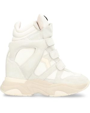 Isabel Marant Balskee Concealed Wedge Sneakers - Natural