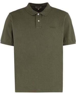 Woolrich Cotton-Piqué Polo Shirt - Green