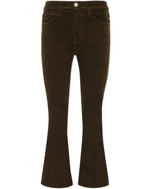 FRAME Le Mini Boot Corduroy Pants - Brown