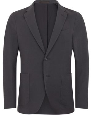Slowear Giacca monopetto in cotone - Nero