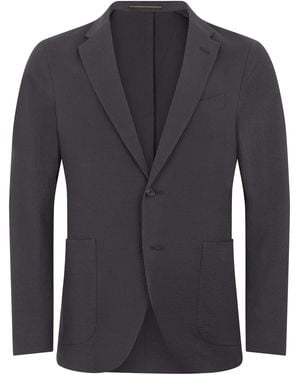 Slowear Single-Breasted Cotton Jacket - Black