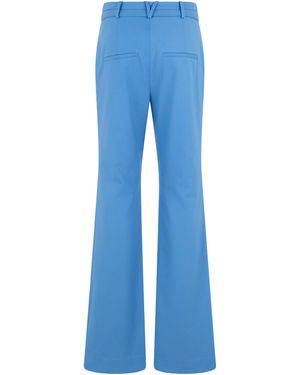 Veronica Beard Palazzo Trousers - Blue