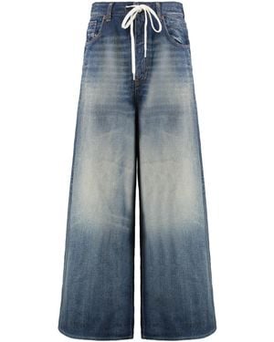 MM6 by Maison Martin Margiela Wide-leg Jeans - Blue