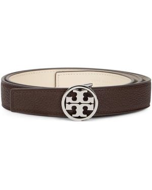 Tory Burch Miller Reversible Belt - Brown