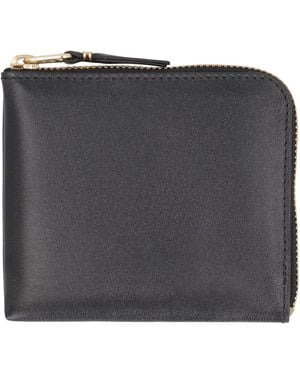 Comme des Garçons Leather Wallet - Grey