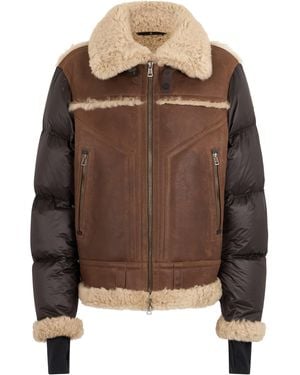 Moncler Padded Jacket - Brown