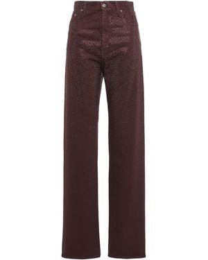 Golden Goose Straight Jeans With Five Pockets - Purple