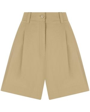 Weekend by Maxmara Cotton Bermuda - Natural