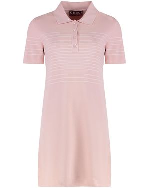 Gucci Abito chemisier - Rosa