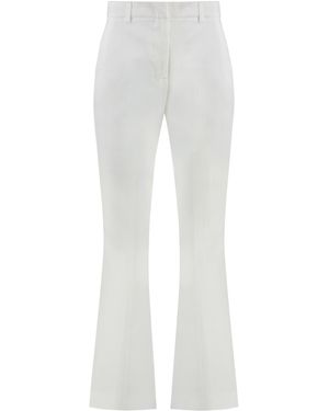 PT01 Stretch Cotton Trousers - White