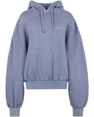 Halfboy Cotton Hoodie - Blue