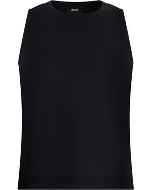 Laminar Top Without Sleeves - Black