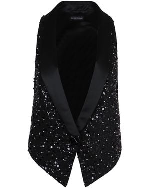 Emporio Armani Vests - Black