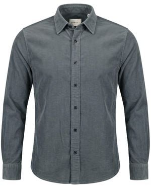 GANT Long Sleeve Cotton Shirt - Grey