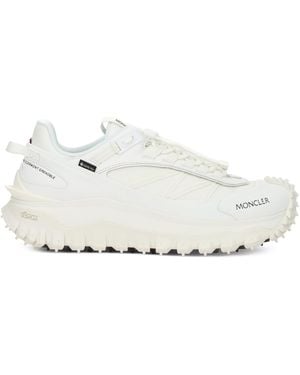 Moncler Sneakers With Prominent Sole - White