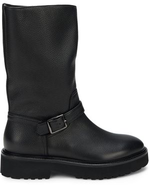 Doucal's Stivali in pelle - Nero