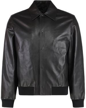 Fendi Black Leather Jacket