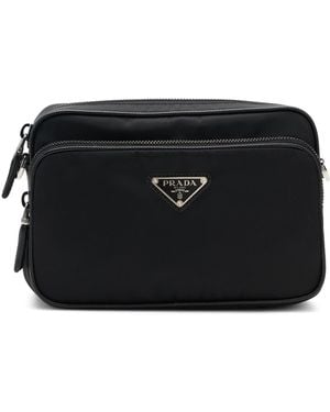 Prada Borsa a spalla in Re-Nylon - Nero