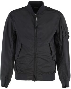 C.P. Company Bomber in nylon - Nero