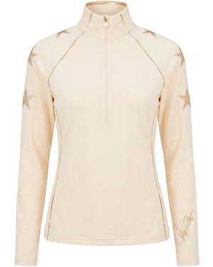 High Society High Neck Jumper - Natural